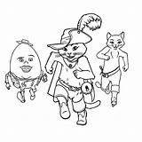 Boots Puss Coloring Pages Last Printable Books Cat sketch template