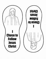 Jesus Let sketch template