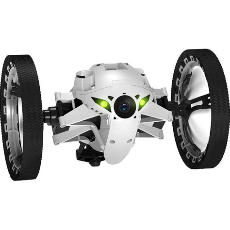 mini drone parrot jumping sumo  camera wifi  controle  smartphone grifes