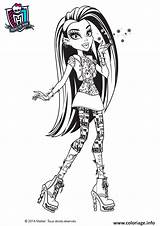 Venus Mcflytrap Coloriages Yelps Ghoulia Catty Monstres Colouring sketch template