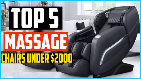 top 5 best massage chairs under 2000 in 2020 reviews and buying