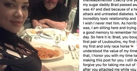 the woman who shared the viral instagram tribute to her dead sugar