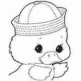 Duck Coloring Pages Baby Animals Cute Print Adorable Color Kids Alphabet Printable Designlooter Will 59kb 230px sketch template