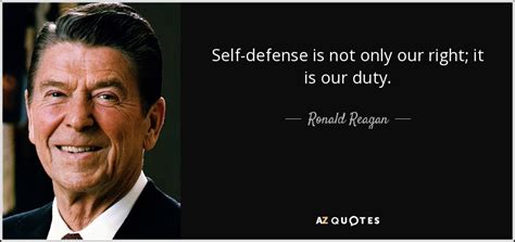 ronald reagan quote  defense         duty