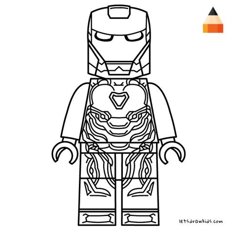 lets draw kids   lego coloring pages lego iron man lego coloring