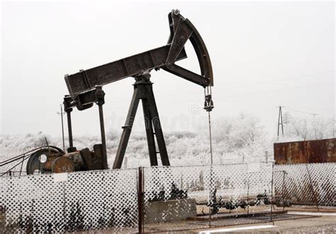 oil  stock image image  crude north siberia oilwell
