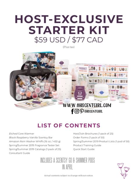host a scentsy party and earn your kit today in april get