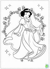 Coloring Disney Christmas Princess Dinokids Close Print sketch template