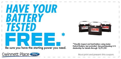 premium auto battery special coupon duluth duluth ford service