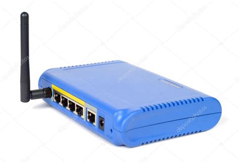 blue wireless router stock photo  amorphis