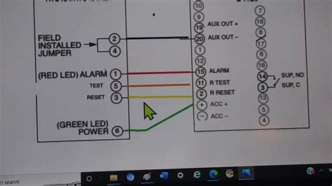 smoke detector wiring diagram
