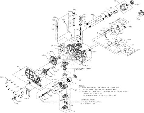 hydro gear zc acbb db gpx parts diagram  service schematic