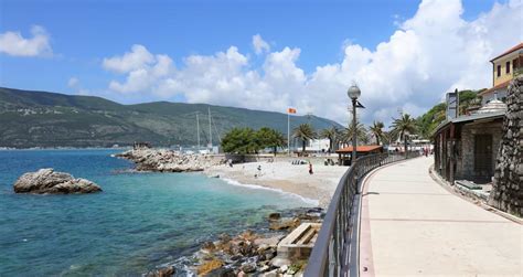 herceg novi montenegro combination  beaches   town