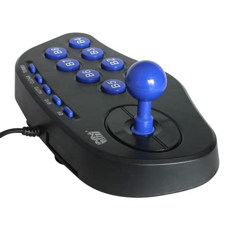 usb pc street fighter joystick double shock arcade game stick gamepad controller gaming game pad