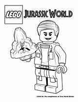 Jurassic Lego Coloring Pages Getcolorings Printable Color Getdrawings sketch template