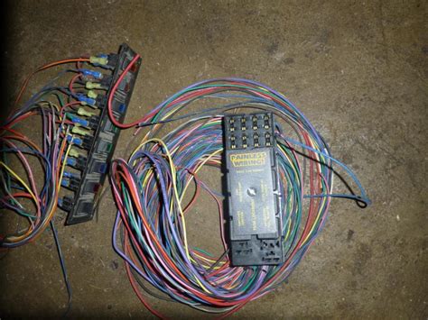 sale painless wiring  circuit dash mount switch panel   circuit wiring harness