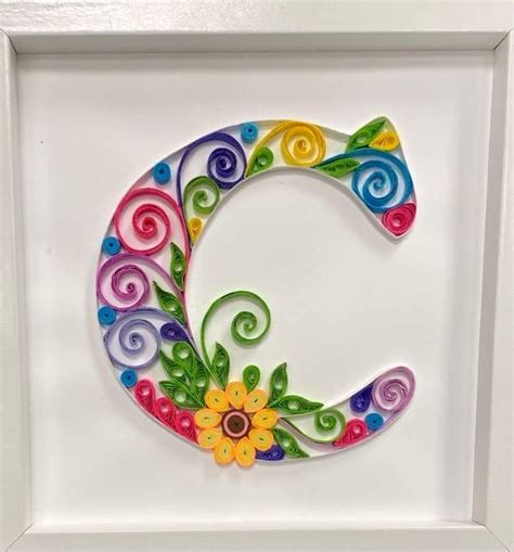 paper quilling week  letter metropolitan library system