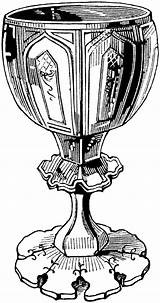 Clipart Goblet Chalice Medieval Goblets Cliparts Clip Vintage Clipground Holder Halloween Etc Medium Large Gif Webstockreview Library Choose Board sketch template