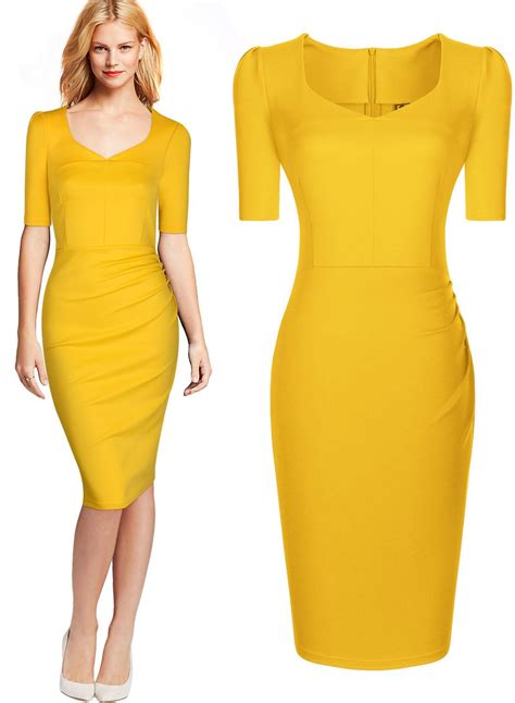 Womens 2016 Elegant Office Style Work Bodycon Evening