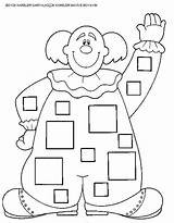 Square Worksheets Preschool Color Trace Kindergarten Lots Find sketch template