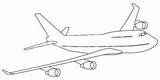 Drawing 747 Boeing Outline Airplane Sketch Plane Drawings Vector Coloring Pdf Pages Graphic Jet Getdrawings Kids Fotolibra Paintingvalley sketch template