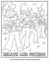 Coloring Pages Printable Exercise Scout Cub Fitness Iceland Pirates Pittsburgh Getcolorings Preschool Color Health Do Getdrawings Popular Colorings sketch template