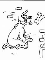 Osso Cachorro Pegando Desenho Tudodesenhos sketch template