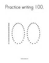 100 Coloring Number Pages Practice Writing Color Numbers sketch template