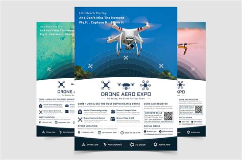 drone aero expo flyer creative daddy
