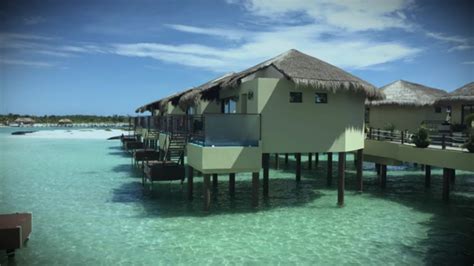 El Dorado Maroma Resort Overwater Bungalow Youtube