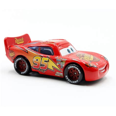 Disney Pixar Cars Diecast No 95 Rust Eze Lightning Mcqueen Metal Toys
