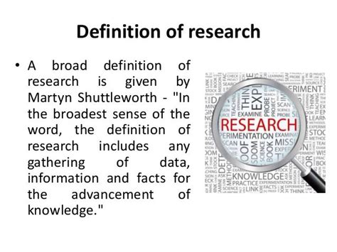 definition  research research methodology manu melwin joy