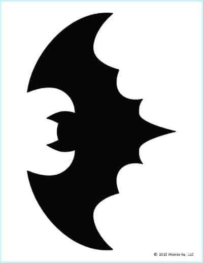 printable bat templates mombrite