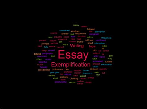 exemplification essay writing definition tips  topics