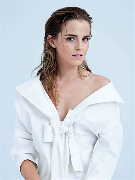 Emma Watson Photoshoot For Elle Magazine Uk December 2014