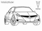 Coloring Pages Romeo Alfa Colorkid Template Pontiac Usa sketch template