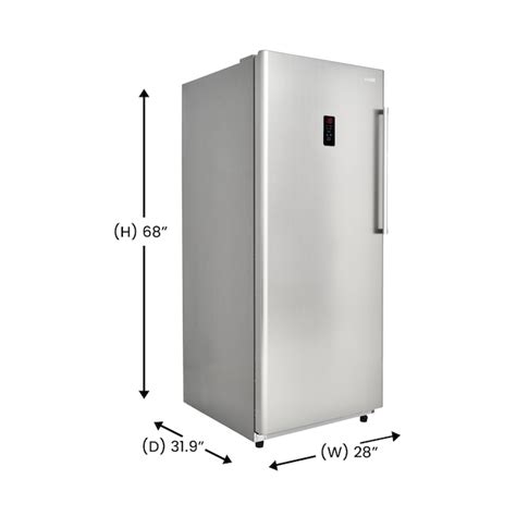 Conserv 17 Cu Ft Frost Free Convertible Upright Freezer Refrigerator