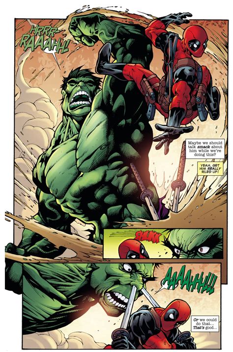 deadpool   hulk comicnewbies