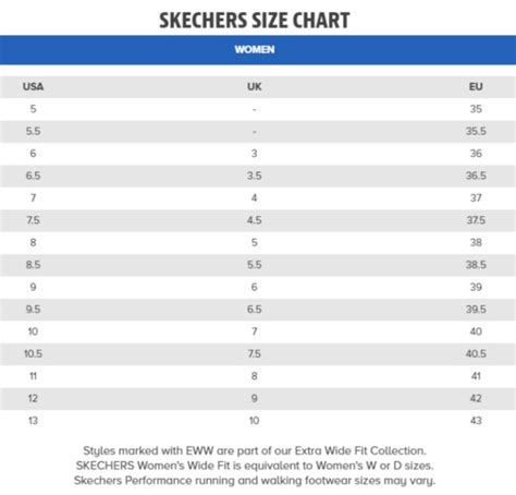 skechers shoes size chart bruin blog