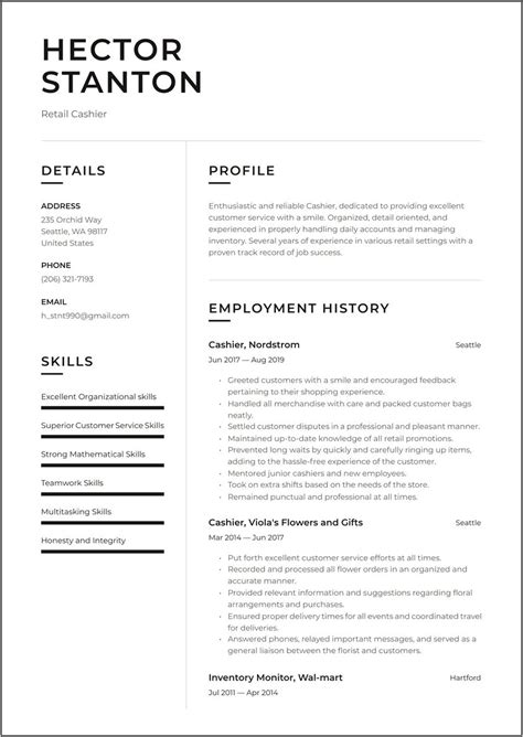 resume job description examples customer service resume  gallery