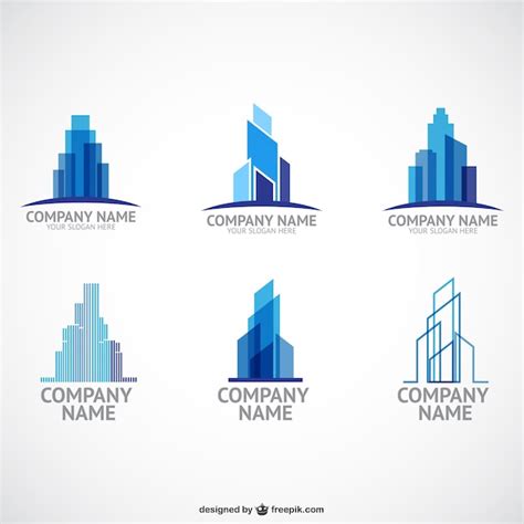 premium vector construction company logo templates