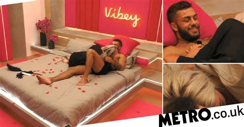 love island fans think finn and paige had sex after night in hideaway