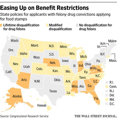 more states allow ex drug offenders to get benefits wsj
