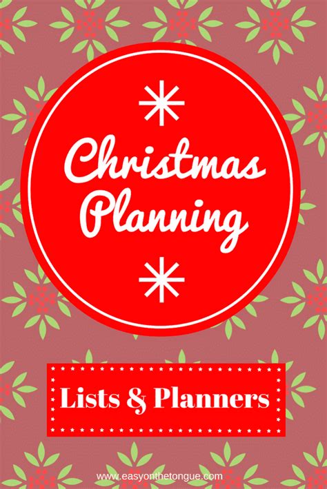 plan   christmas