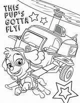 Paw Patrol Coloring Pages Mighty Pups Skye Sky Kids Printable Color Awesome Helicopter Random Most Birthday Sheets Comments Everest Activity sketch template