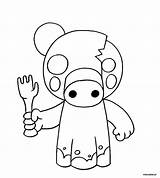 Coloring Piggy Roblox Pages Colorier Robot Robby Sheets Characters Print Enfant Peppa Chambre Búsqueda Google Drawing Character Pig Kids Choose sketch template