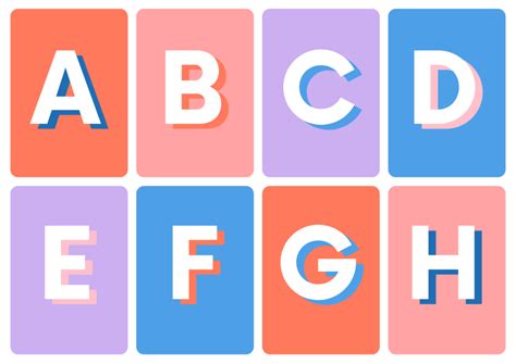 printable alphabet flash cards  baby    printable