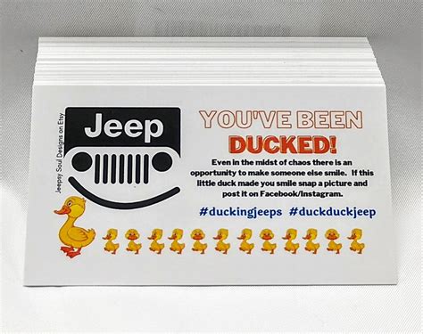 jeep ducking tags set    styles  choose  etsy