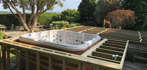 Teranna Ever Deck Residential Outdoor Hot Tub Project Laydex