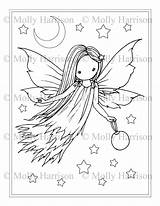 Fairy Floating sketch template
